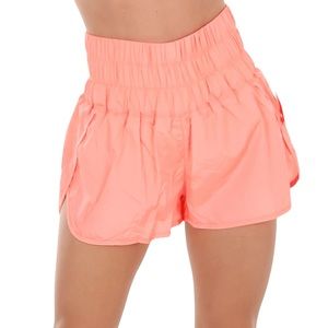 Free People the way home shorts coral / pink / orange